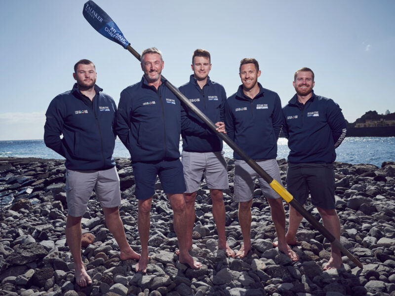 The Ocean 5 are rowing the Pacific Ocean in 2024