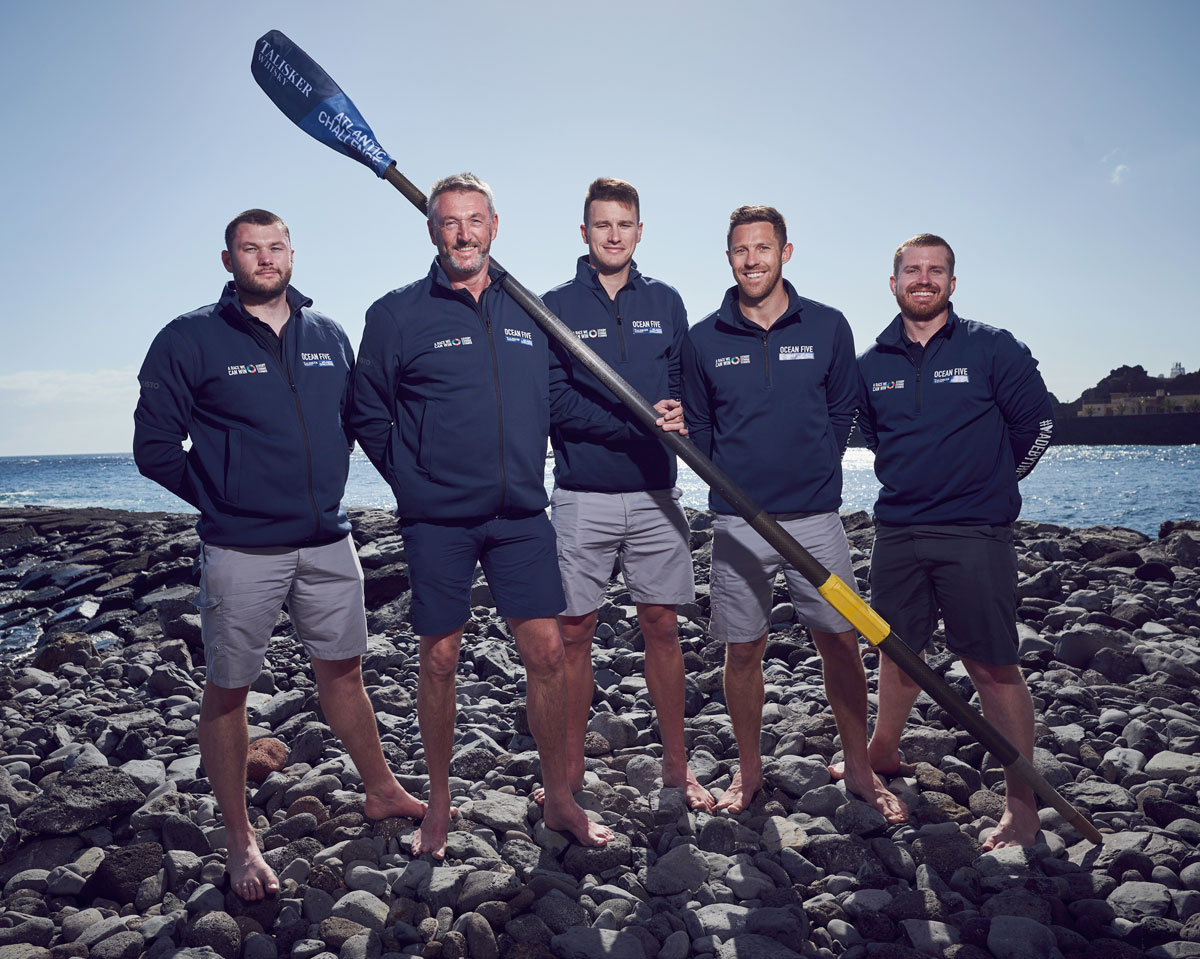 The Ocean 5 are rowing the Pacific Ocean in 2024